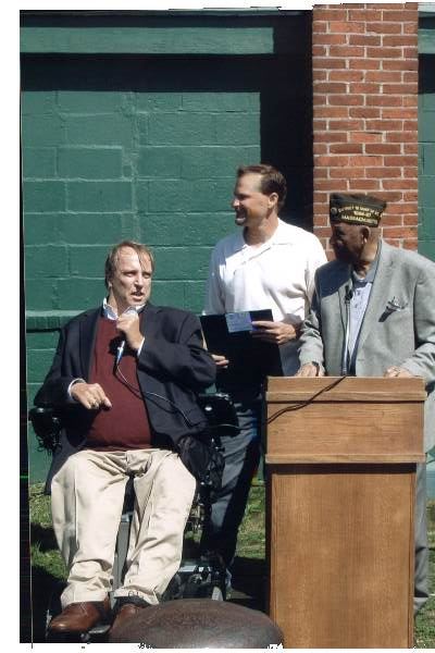 State Officials and Mills Family